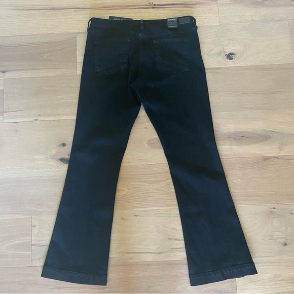DEAR JOHN Backstage Flare Black Wash Denim Jeans size 32 - Picture 4 of 14